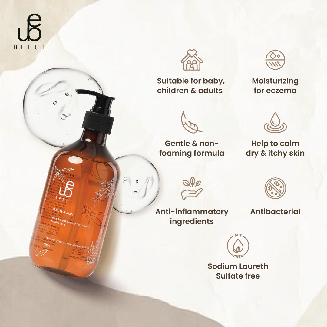 BEEUL Gentle Body Wash 500ml