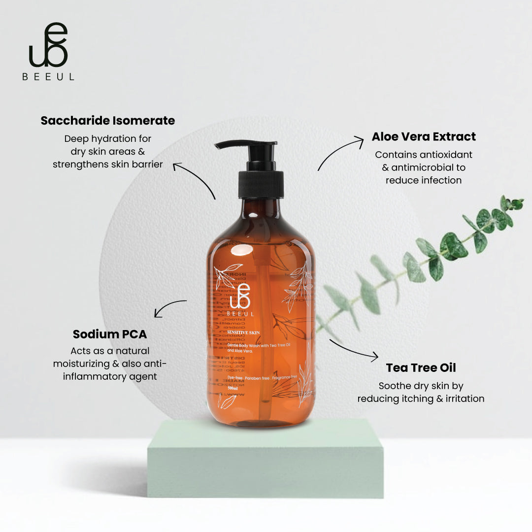 BEEUL Gentle Body Wash 500ml