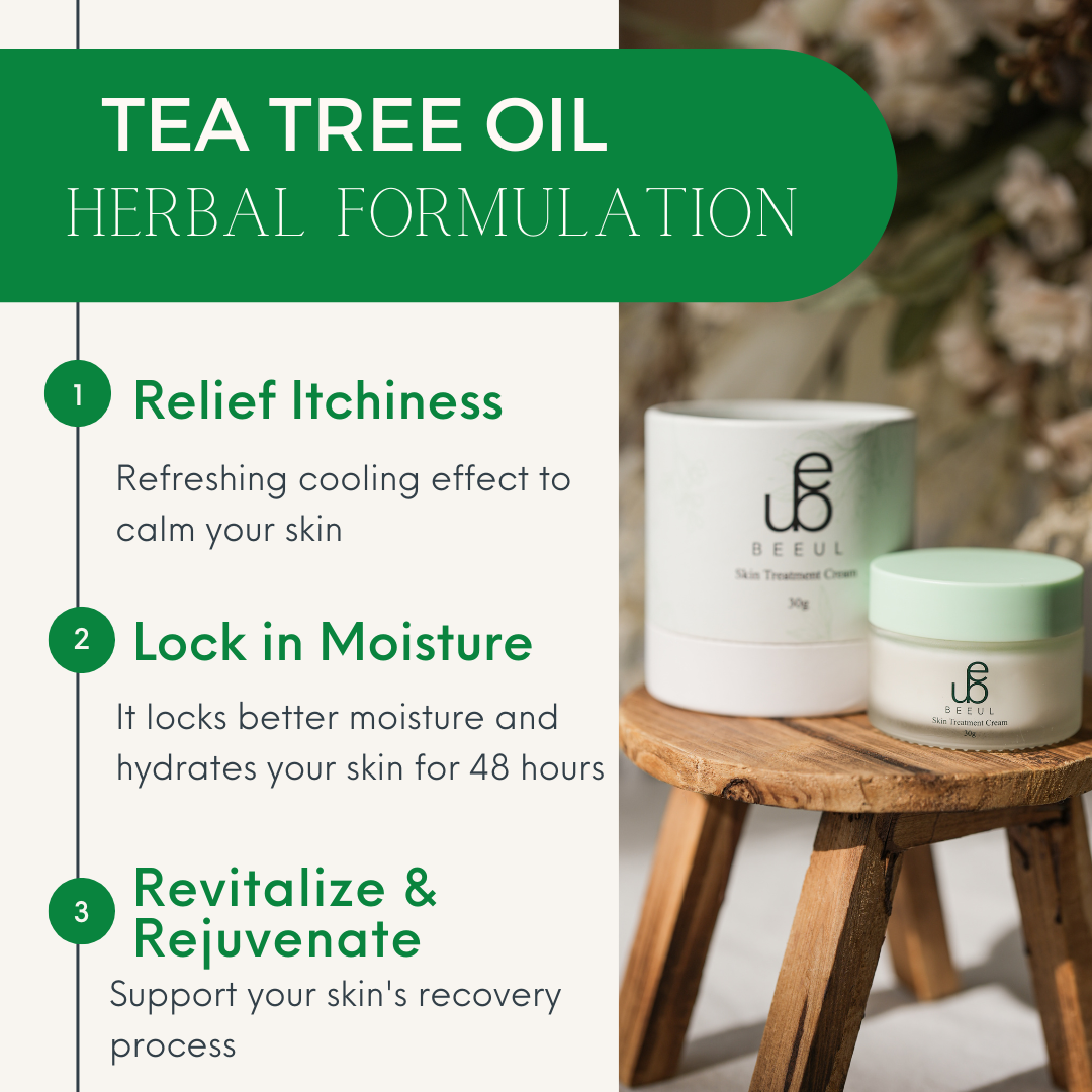 BEEUL Skin Treatment Cream - Tea Tree Oil